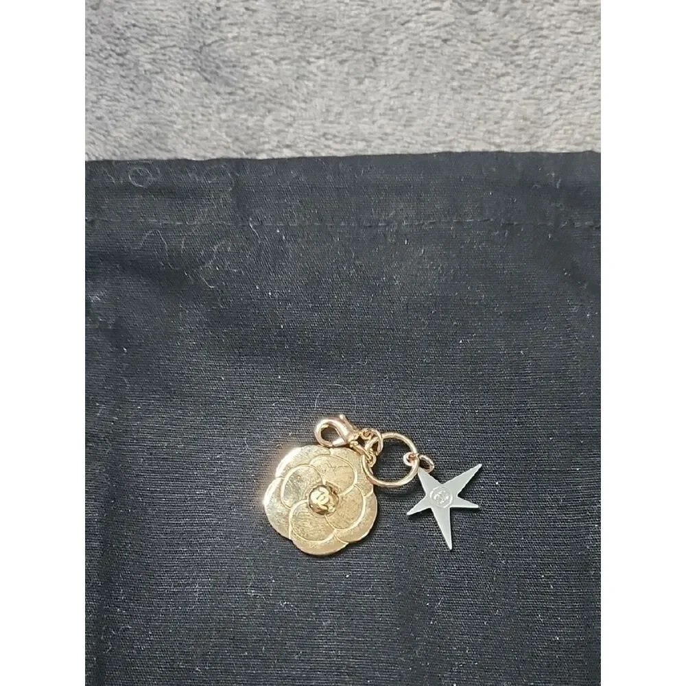 2025 Holiday Chanel Gold Floral and Star Charm NWOT